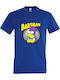 kirikoko Bartman, Bart Simpson ft Superman T-shirt Superman Blue Cotton