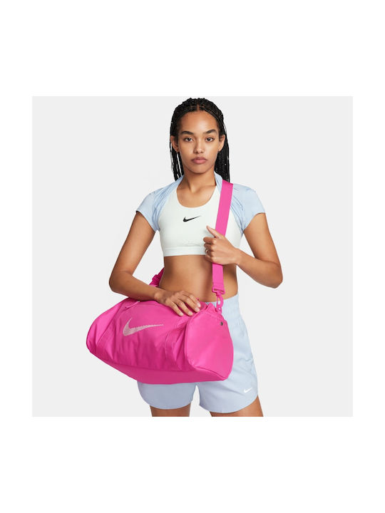 Nike Club Γυναικεία Τσάντα Ώμου για Γυμναστήριο Ροζ