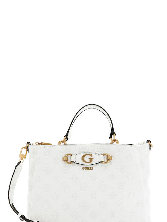 Guess Izzy Women's Bag Tote Hand White