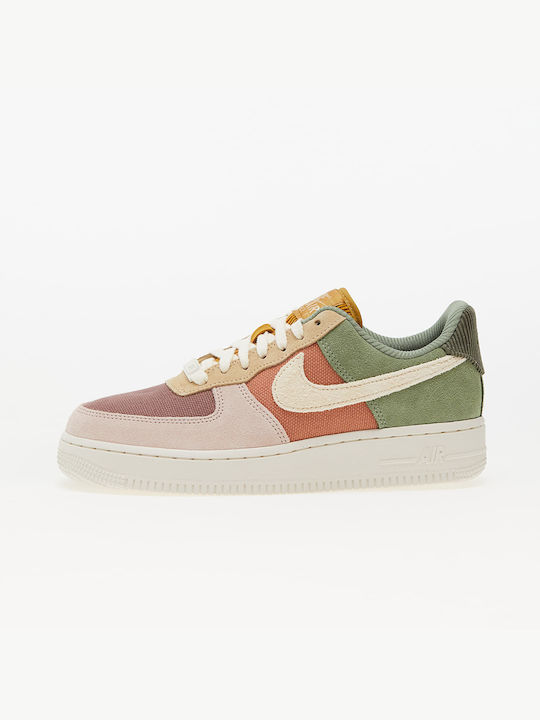 Nike Air Force 1 '07 Lx Damen Sneakers Oil Green / Pale Ivory / Terra Blush / Sesame