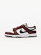 Nike Dunk Low Ανδρικά Sneakers Dark Team Red / Summit White / Team White / Μαύρο