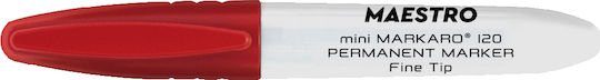 Maestro Permanent Marker 1.2mm Red