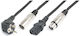 Power Dynamics Καλώδιο Schuko / XLR female - IEC / XLR female 15m (CALIG093)