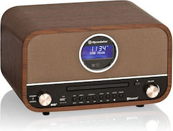 Roadstar Soundsystem 1 HRA-1782ND+BT/WD 30W mit CD / Digitale Medien Player und Bluetooth Braun Roadstar Soundsystem 1 HRA-1782ND+BT/WD 30W mit CD / Digitale Medien Player und Bluetooth Braun
