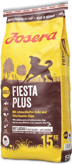 Josera Fiesta Plus 12.5kg Trockenfutter fr Hunde ohne Gluten mit Lachs und  Geflgel | Skroutz Germany