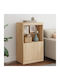 Sideboard Wooden Sonoma Oak 60.5x37x100cm