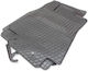 Refref Set of Front and Rear Mats 4pcs Tray Type for Mercedes-Benz B Class 2004-2011 Black