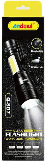 Andowl Flashlight LED Black