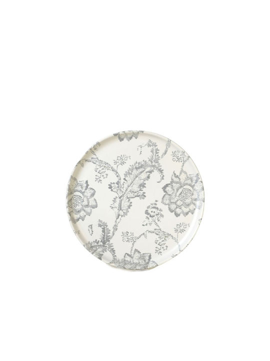 Marva Farfurie Deșert Ceramică Alb cu Diametru 22cm 6buc