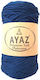 Ayaz Knitting Yarn for Bags Macrame Micro Polyester Blue 175m 250g AYAZ