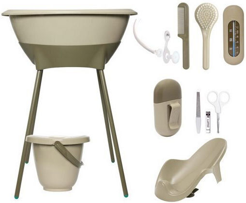 Luma Βabycare Baby Bath with Stand Green