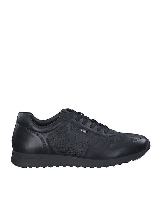 Men's Leather Casual Shoes Black
