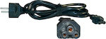 Schuko - IEC C5 Cable (10.5.3)