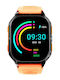 HiFuture FutureFit Ultra 3 Smartwatch with Heart Rate Monitor (Orange)