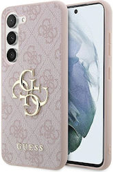 Guess Back Cover Plastic Durable Pink (Galaxy S23 FE)