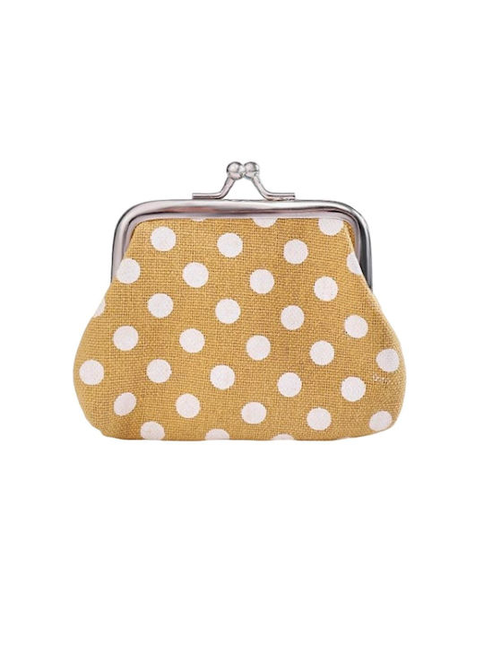 Mdl Small Fabric Women's Wallet Coins Yellow