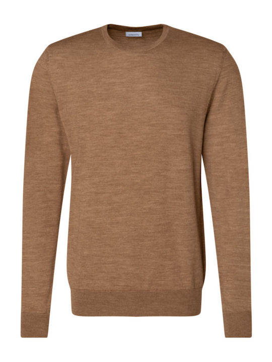 Seidensticker Men's Long Sleeve Sweater beige