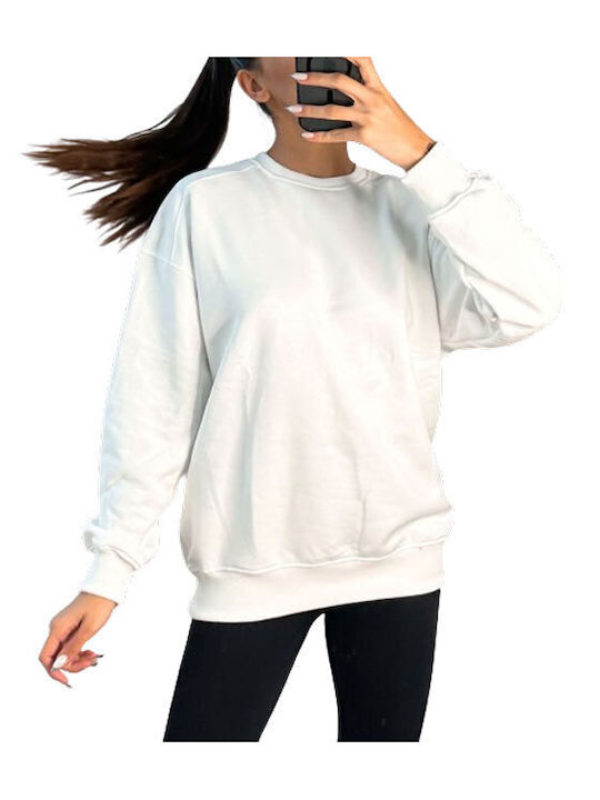 Chica Women's Long Sweatshirt WHITE
