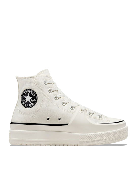 Converse Chuck Taylor All Star Construct Флатформи Маратонки Бежови