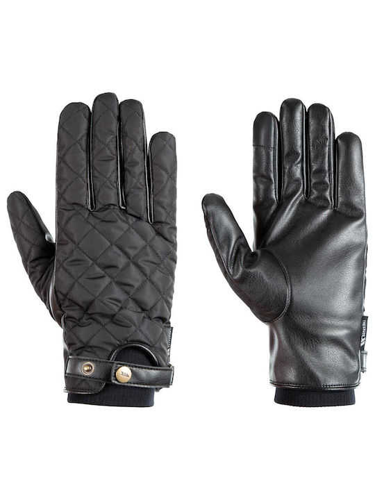 Trespass Unisex Knitted Gloves Black