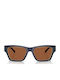 Tory Burch Unisex Sonnenbrille mit Blau Kunststoff Gestell und Braun Linse TY7186U-165673