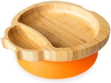 Eco Rascals Παιδικό Σετ Φαγητοδοχείου από Bamboo Μπεζ