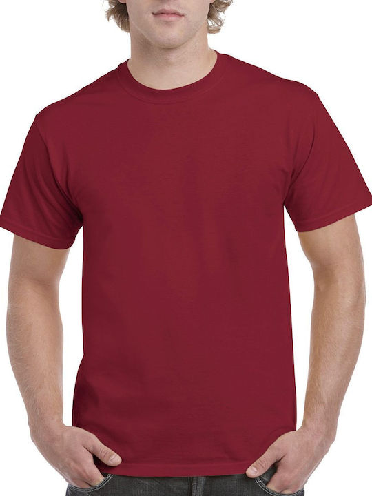 Gildan 2000 Ανδρικό Διαφημιστικό T-shirt Κοντομάνικο Cardinal Red