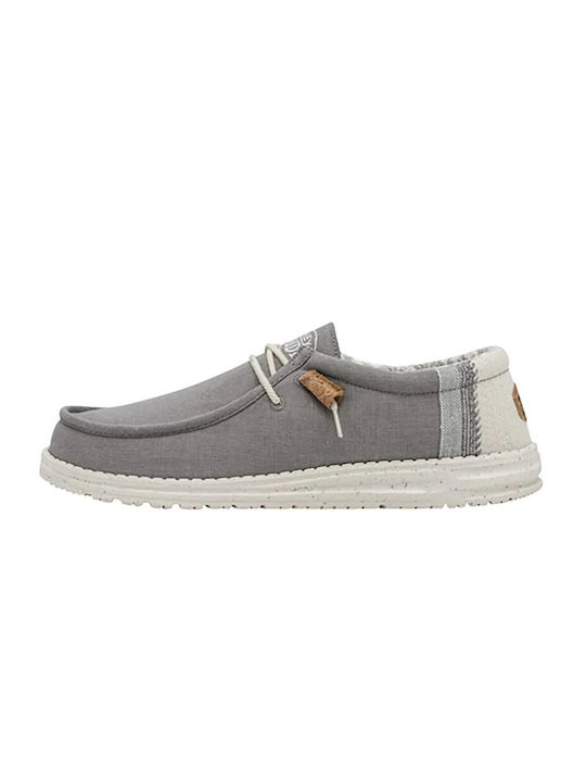 Hey Dude Men's Moccasins Gray