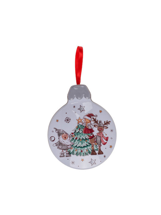 Bauble Friends Κρεμαστό Στολίδι Ταμπελάκι Μεταλλικό 11x14cm Bauble Friends