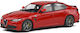 Solido Alfa-Romeo Alfa Romeo Giulia Quadrifoglio 2019 Modeling Figure Car Red in Scale 1:43