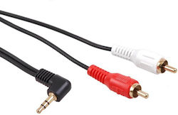 Maclean Energy 3,5mm Stecker-2x RCA-Stecker 1m MCTV-824