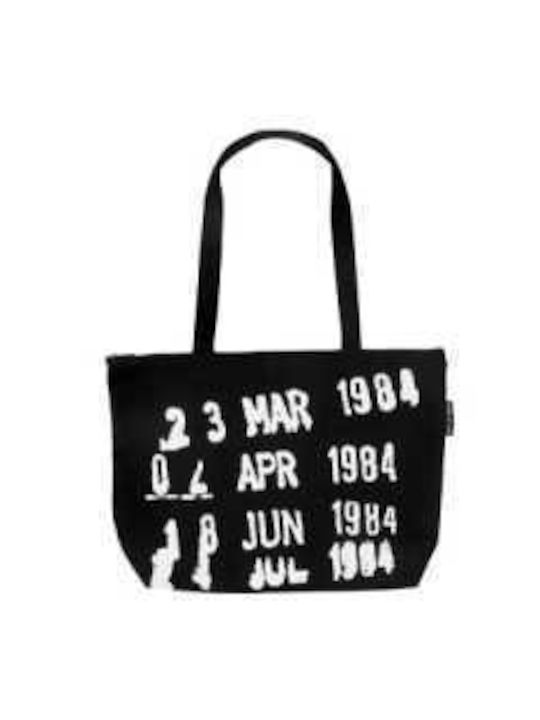Out of Print Shopping Bag Black