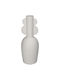 ArteLibre Decorative Vase Ecru 10x10x28cm
