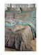 Down Town Home S833 Σετ Κουβερλί Υπέρδιπλο 235x250cm 3τμχ