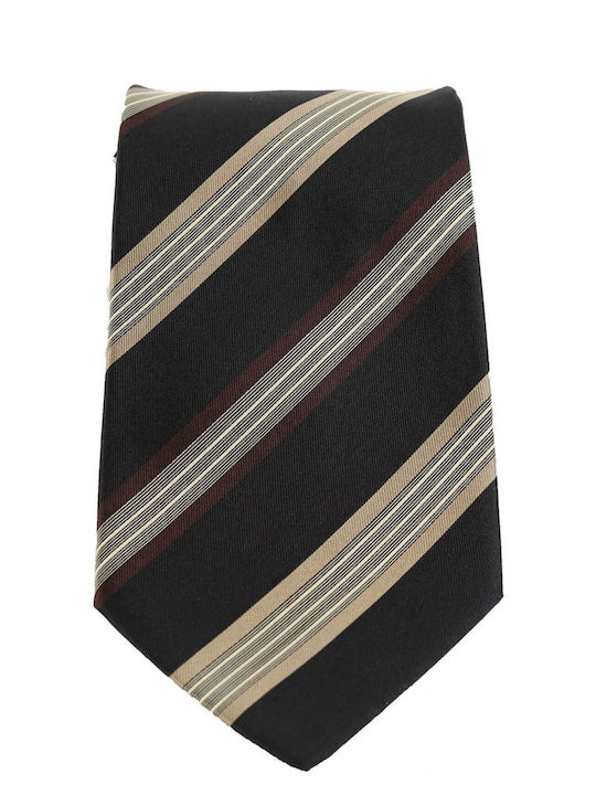 Hugo Boss Men's Tie Silk Printed Beige/Black