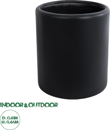 GloboStar Puebla Κασπώ Πολυεστερικό Μαύρο 41x41x46εκ.