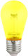 Vito LED Bulb 2.5W 91mm for Socket E27 and Shape S14 Yellow