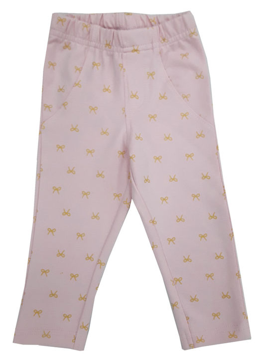 Venere Kinder Leggings Lang Rosa