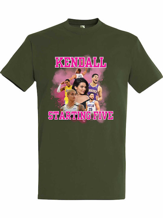 Kendall Jenner's Starting Five Basketball Nba Tricou Bumbac