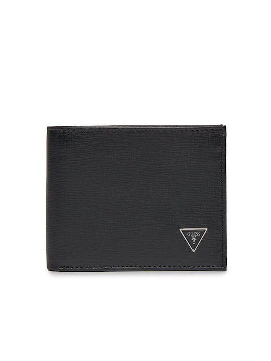 Guess Men's Leather Wallet Black