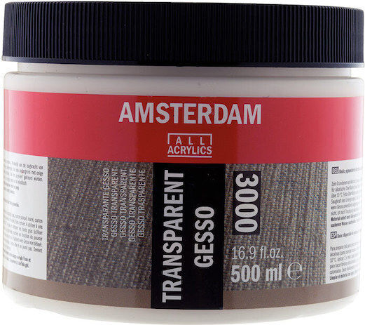 Royal Talens Amsterdam Gesso Αστάρι Διάφανο για Ξύλο 500ml