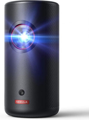 Anker Nebula Capsule 3 Projektor Full HD Lampe Laser mit Wi-Fi und integrierten Lautsprechern Schwarz