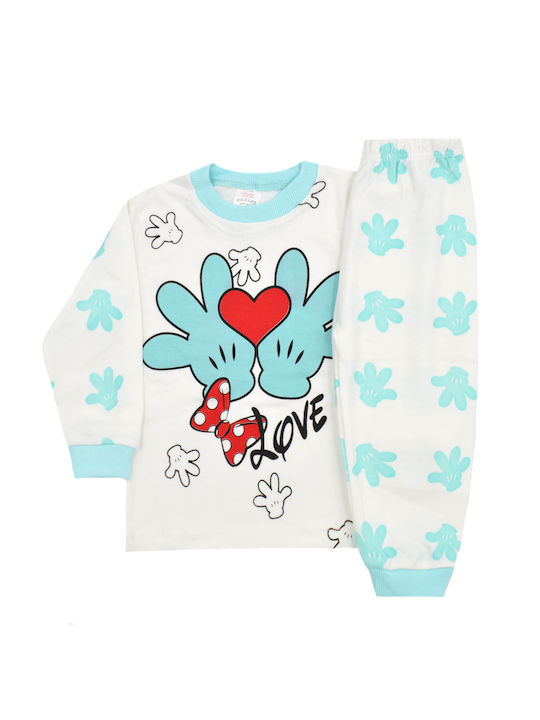 Extan Bebe Kids Pyjamas White