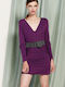 Mini Abendkleid Lila