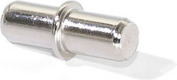 Haifel Regalhalterungen Metallisch in Silber Farbe 50x50mm 10Stück 10-00