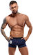 Svenjoyment Underwear Ανδρικό Sexy Boxer Μπλε