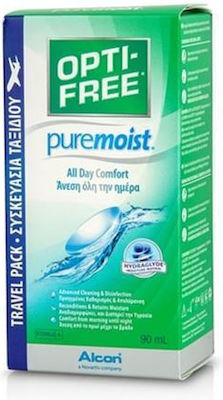 Alcon Opti-free Pure Moist Hydraglyde Soluție pentru lentile de contact 90ml