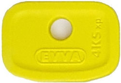 EVVA Подредба Ключодържатели Пластмасови Жълти 4 Бройки EVVA Подредба Ключодържатели Пластмасови Жълти 4 Бройки
