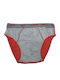 Doni Kinder-Slip Grey-Orange