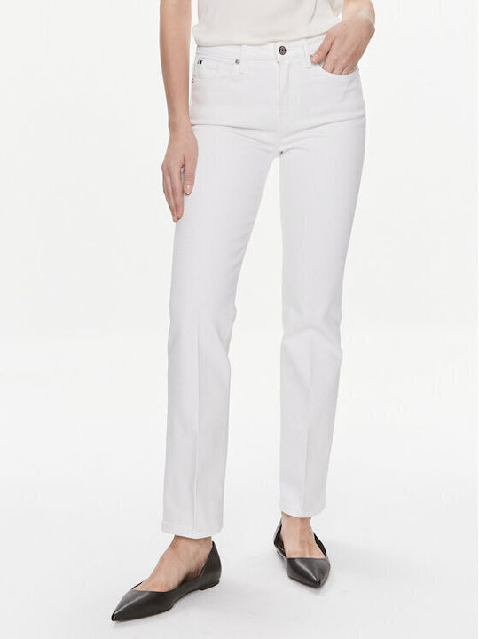 Tommy Hilfiger Women's Jean Trousers in Bootcut Fit White